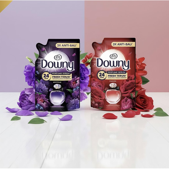 1,5 LITER Downy Pelembut Pakaian & Pewangi Konsentrat Premium Mystique dan passion
