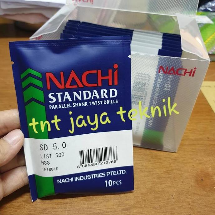Soon- Mata Bor Besi Nachi 5 Mm / Mata Bor Nachi 5Mm Original Nachi