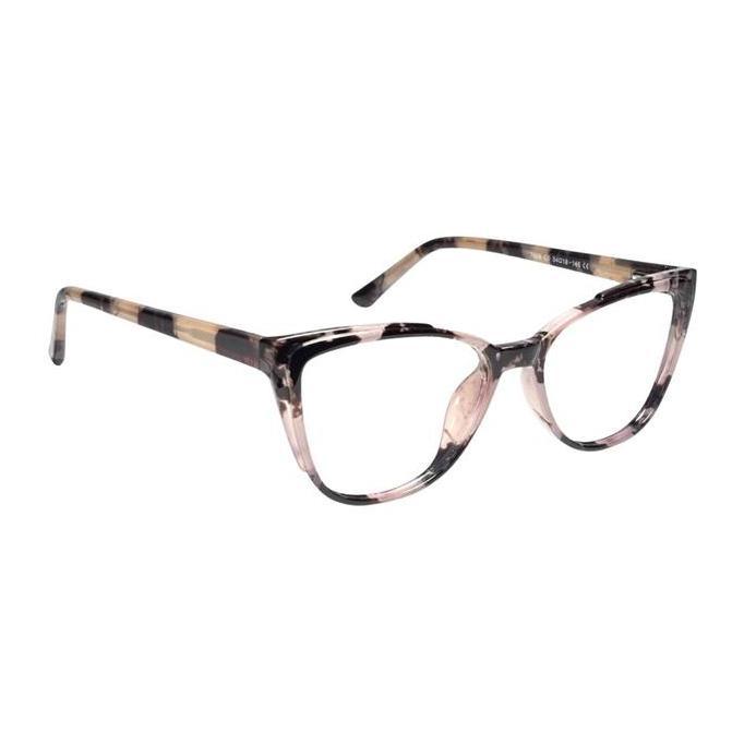 Kvinna- [Beli 1 Gratis 1]  Kacamata Fotocromic Blueray Bluecromic Cat Eyes Fashion Wanita Frame Plas