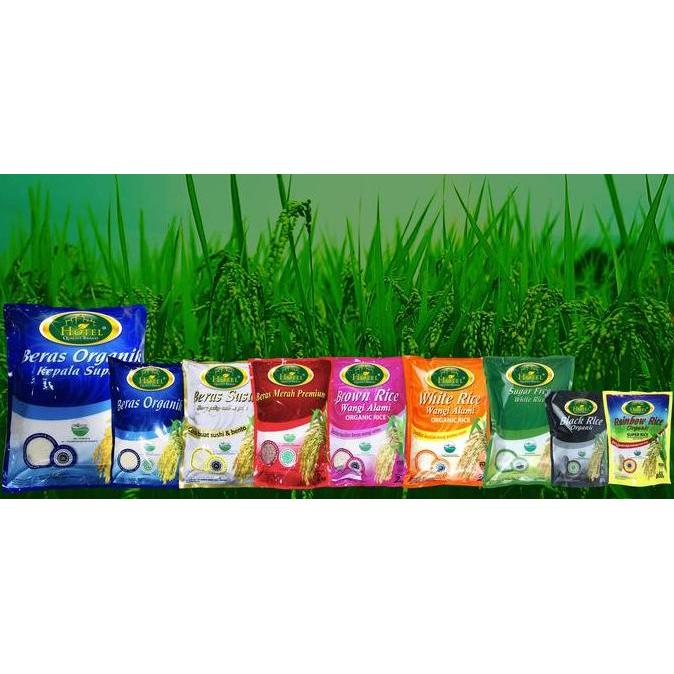 Beras Merah HOTEL 5kg - Beras Organik Merah HOTEL-Beras Merah Premium KS