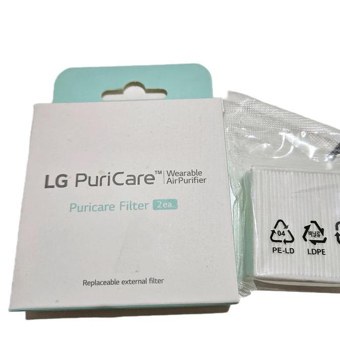STOK TERBATAS - HEPA FILTER LG PURICARE WEARABLE AIR PURIFIER MASK