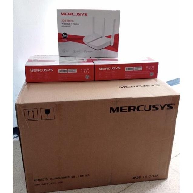 NEW Mercusys MW306R 3 Antenna 300Mbps Wireless N Router 1dus