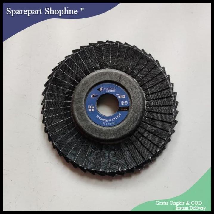 GRATIS ONGKIR AMPLAS SUSUN TUMPUK MATA GERINDA GURINDA BESI FLEKSIBEL FLAP GRIT 320