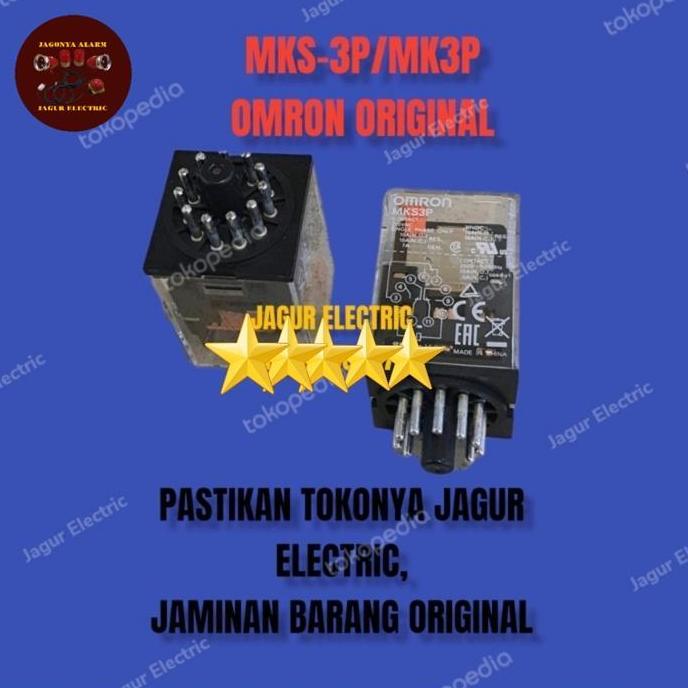 Promo Relay Omron MKS3P-220vac/MK3P-220vac Omron Original Diskon