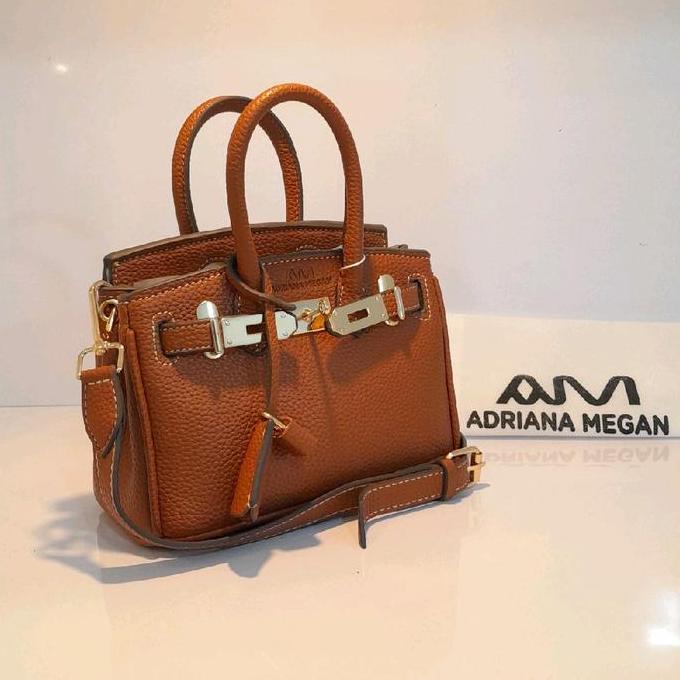 GRATIS ONGKIR - TAS ADRIANA MEGAN BIRKIN MINI UK 22 SELEMPANG
