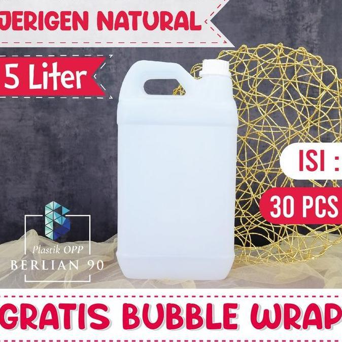 SALE - Jerigen 5 Liter / Jerigen Plastik 5lt / Botol Minyak / Botol Sabun