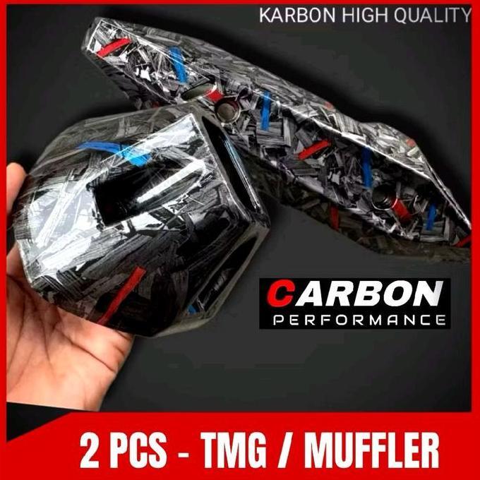 Moncong Vario Forged Tutup Knalpot Vario Carbon Forged / Moncong Vario Carbon Forged Tutup Knalpot V