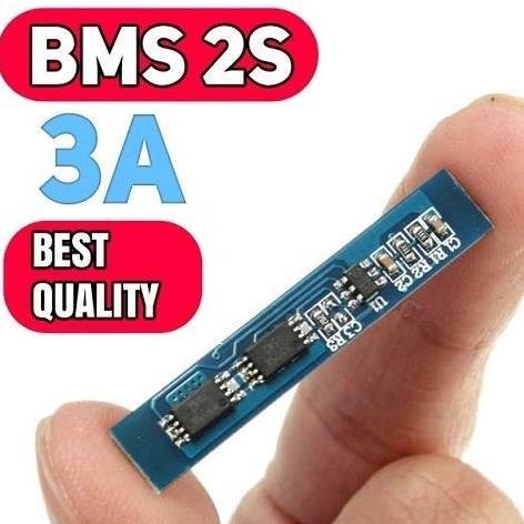 MODUL BMS 2S CHARGER BATERAI LITHIUM 3A MODULE BATTERY CHARGER LI-ION LITHIUM 7.4V 8.4V 18650