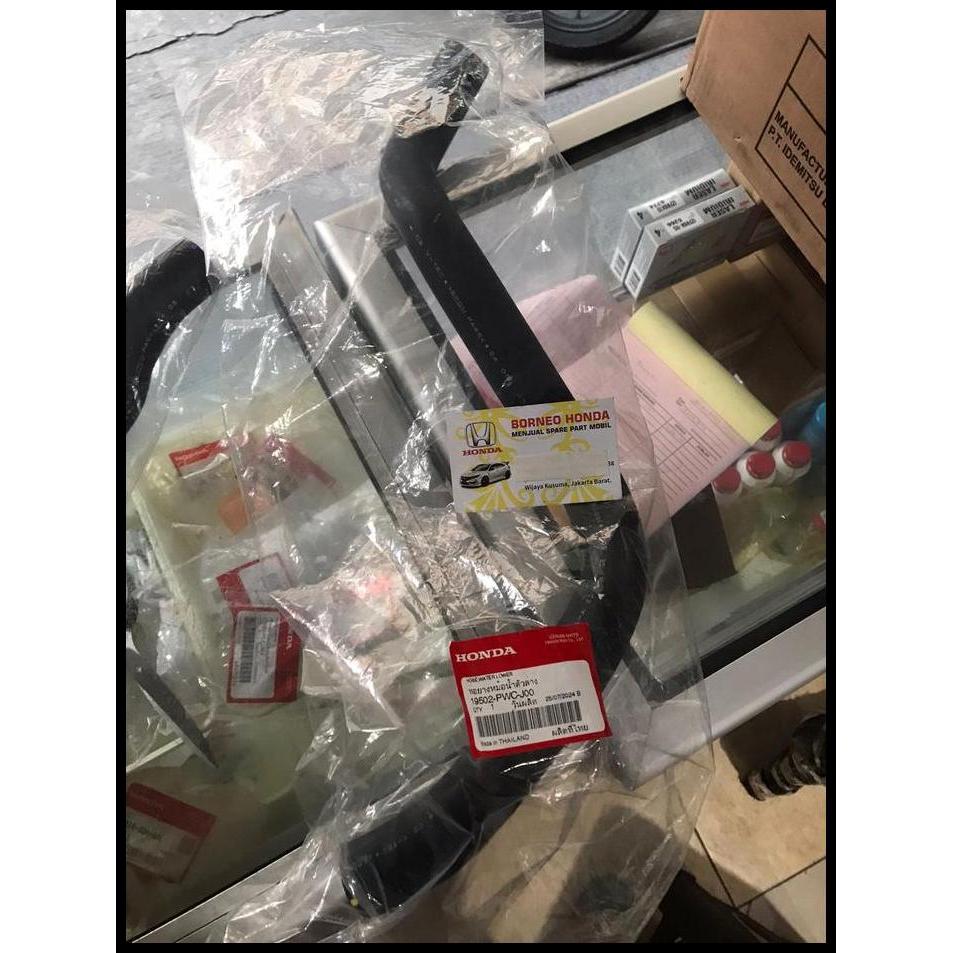 TERLARIS SELANG AIR RADIATOR ATAS BAWAH JAZZ OLD GD3 IDSI VTEC 2003 2004 2005 2006 2007 HONDA 19501-