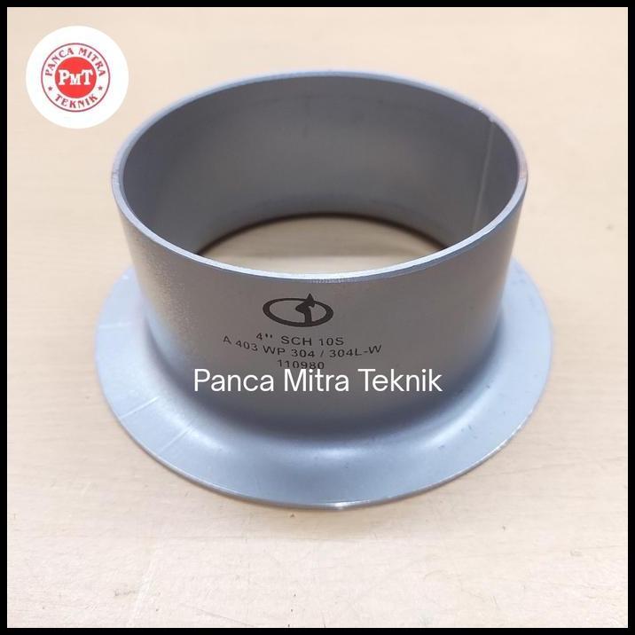 BEST DEAL STUB END 4" INCH SCH10 STAINLESS SS304 JIS 10K / LAP JOINT SS304 !!!!!!!