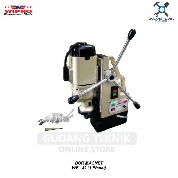 GUNMED Mesin Bor Magnet WP-32 WIPRO / WIPRO Bor Magnet 32mm 1phase