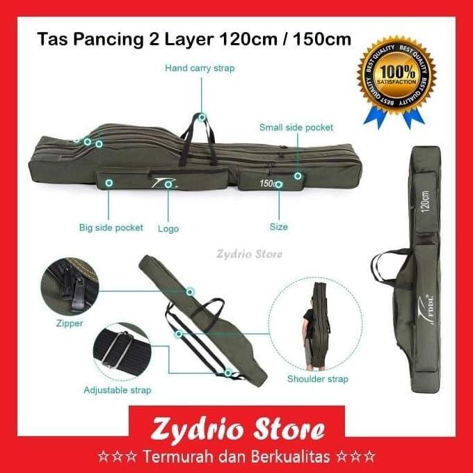 Tas Pancing 120 cm / 150 cm - Tas Mancing / Tas Joran Pancing Portable