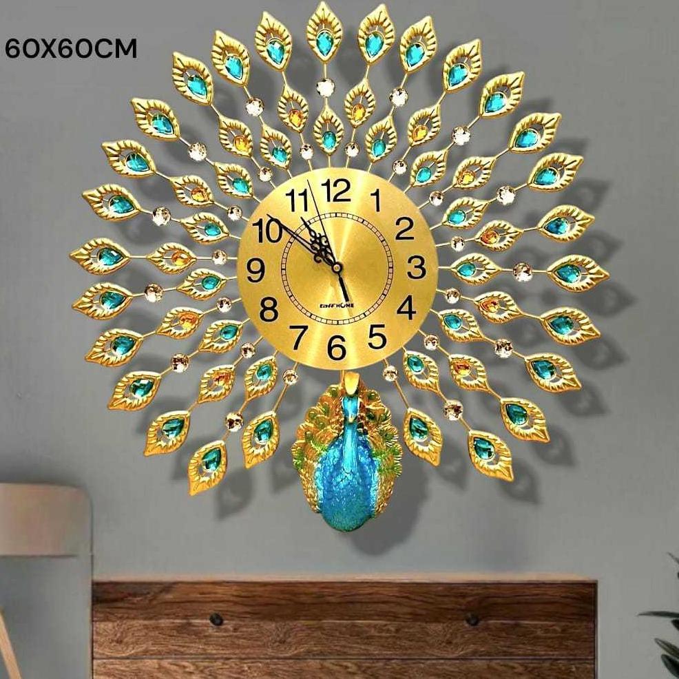 JAM DINDING MERAK JUMBO NEW STYLE HIASAN DINDING RUANG TAMU