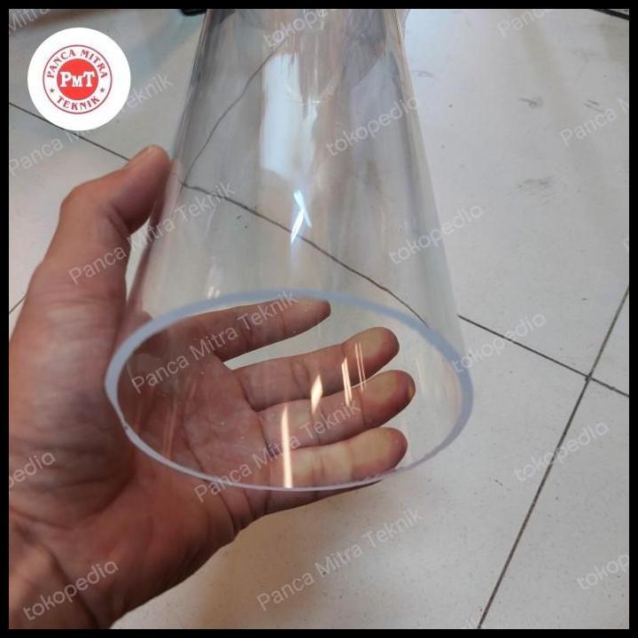 BEST DEAL PIPA AKRILIK BENING 3" INCH / PIPE ACRYLIC BENING TEBAL 3MM X 100CM 