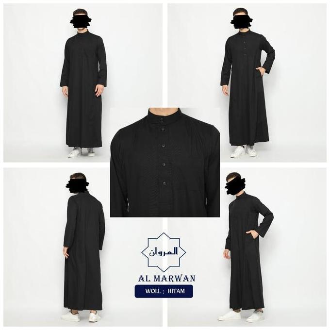 JUBAH MARWAN WOL/HARAMAIN WOLL/ALHARAMAIN WOL/JUBAH SAUDI