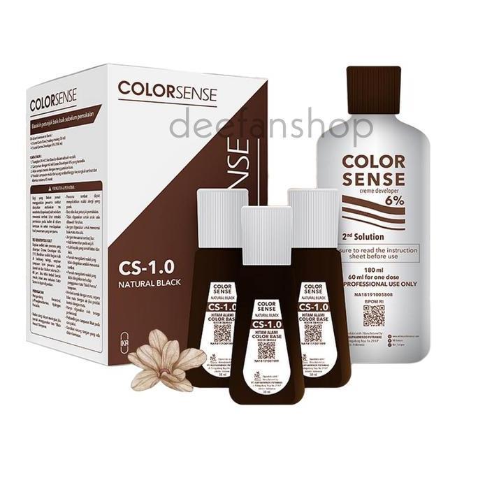 COLOR SENSE / TONING CAT RAMBUT UBAN Hitam