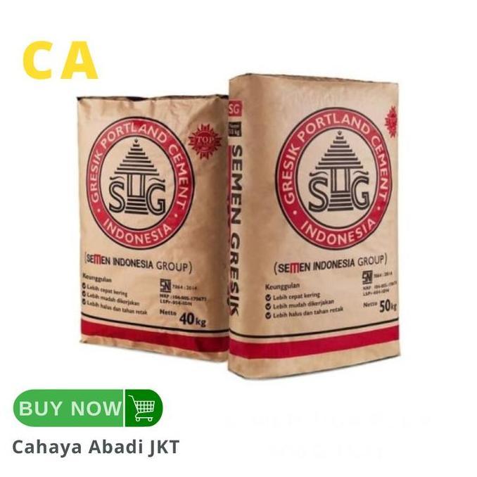 Antimateri- Semen Gresik 40Kg 1/2Do | 1Do Paint