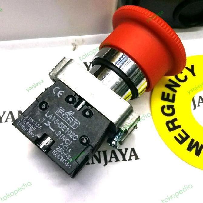 Yxyg- Emergency Push Button + Box/Emergency Stop Push Button Set