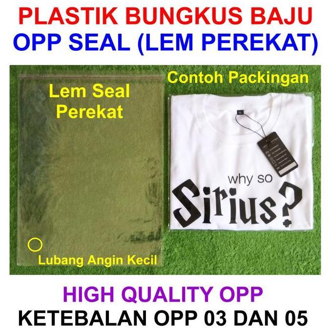 Confezione- Opp Tebal 05 / Plastik Opp Tebal 05 / Plastik Packing Tebal 05