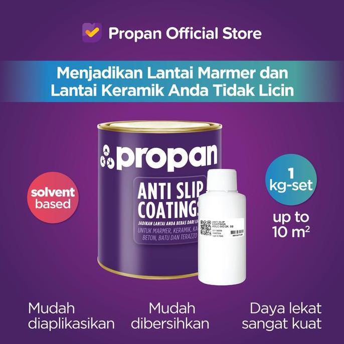 Attrezzo- Propan Anti Slip Coatings Cat Pelapis Lantai Anti Licin
