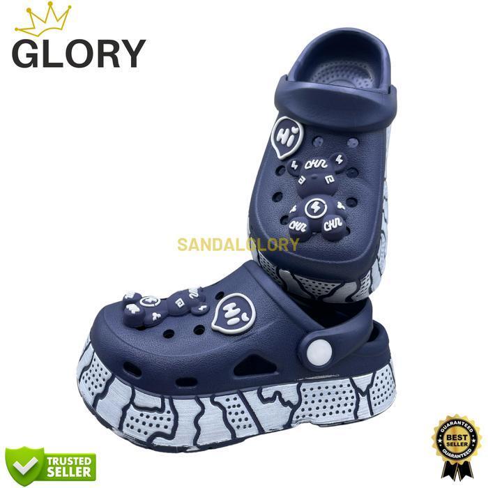 Bisa Cod - Sandal Baim Sandal Bapau Anak Anak Impor Karakter Keren Sandal Bakpao Size 24-35 Bahan Ev