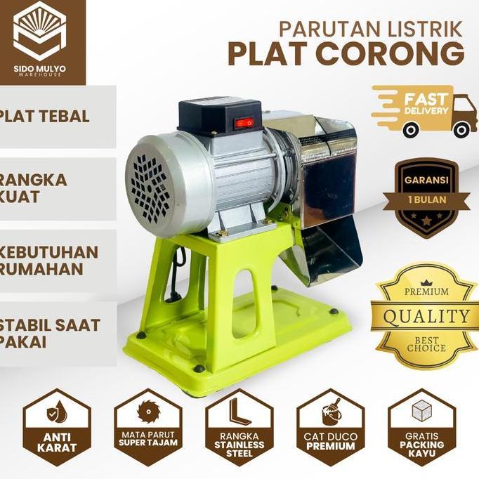 Parutan Listrik Kualitas Bagus Hemat Waktu Parut Kelapa, Jahe, Singkong, Keju Super Halus SAML