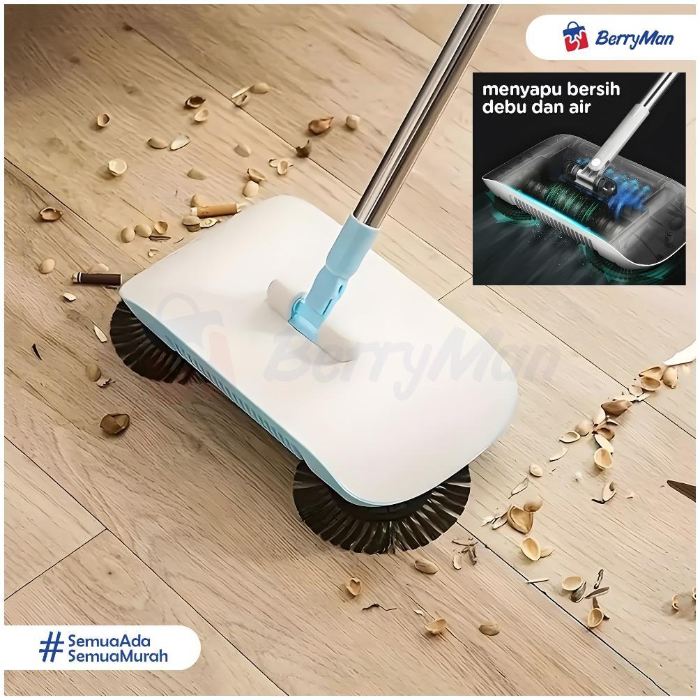 NEW SAPU LANTAI OTOMATIS Ultra Broom Pembersih Debu Dorong Serbaguna