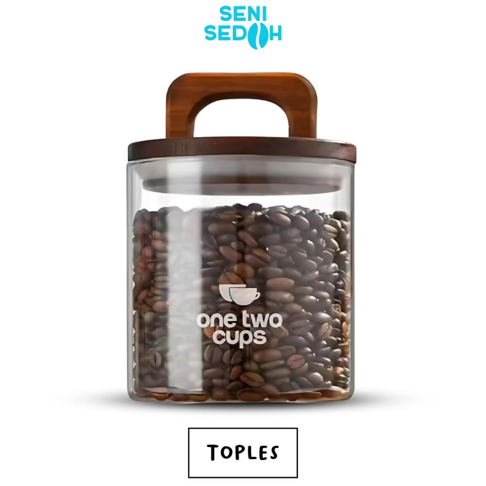 TOPLES KACA KEDAP UDARA TOPLES LEBARAN 1LITER