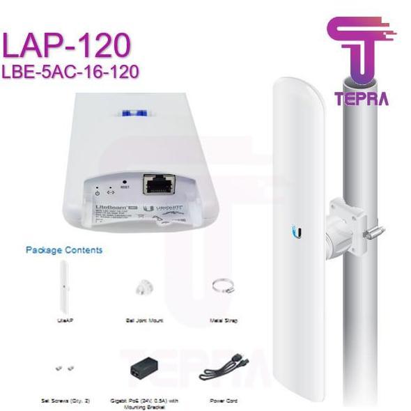 UBIQUITI UBNT LAP 120 LITEAP AC LBE 5AC16 120 ORIGINAL DAN TERPERCAYA