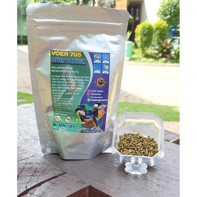 Fugl- Voer 705 Silver Platinum