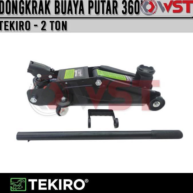 Tekiro Dongkrak Buaya Putar 2 Ton Hidrolis / 2Ton Putar / Mobil