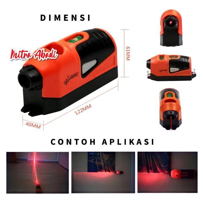 Hiyahiya- Waterpass Laser Digital Level Multifungsi - Alat Ukur Waterpass Laser