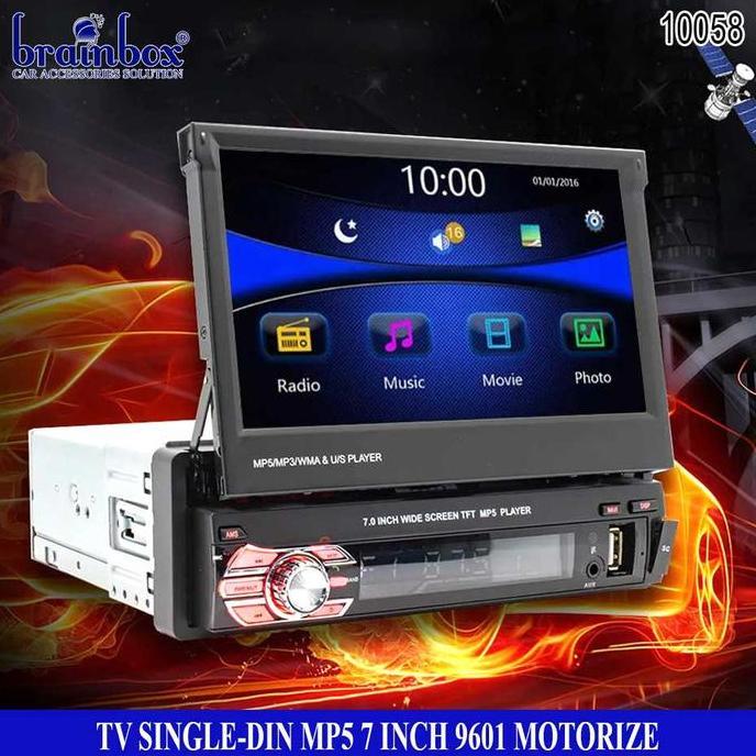HEAD UNIT MOBIL 1 DIN MP5 PLAYER 9601 HD TV MOBIL TAPE MOBIL UNIVERSAL ORIGINAL DAN TERPERCAYA