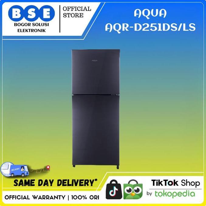 Kulkas Aqua 2 Pintu AQR D251 Kulkas Aqua Sanyo AQRD251 Aqua Kulkas