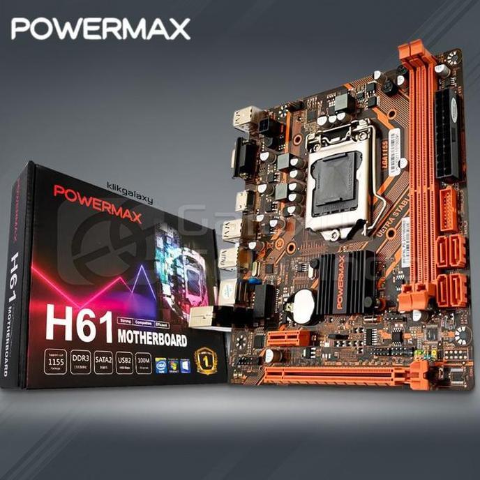 TERBARU - Motherboard Esonic H61 DDR 3 Socket LGA 1155 USB 3.0