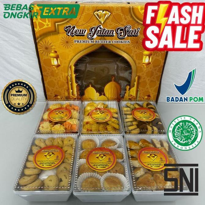 PAKET KUE KERING INTAN SARI PARCEL KUE KERING PAKET KUE LEBARAN MURAH