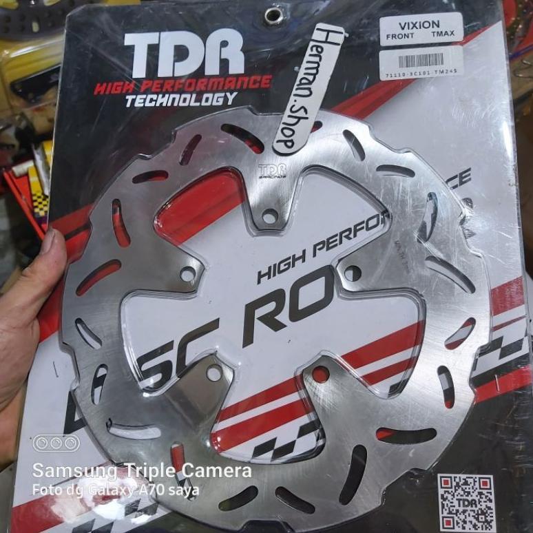 piringan disc cakram depan vixion tdr / cakram vixion tdr depan belakang / cakram belakang vixion td