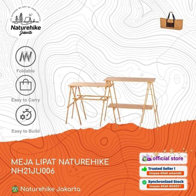 Terlaris Meja Lipat Kompor Kayu Portable Camping Outdoor Naturehike Nh21Ju006