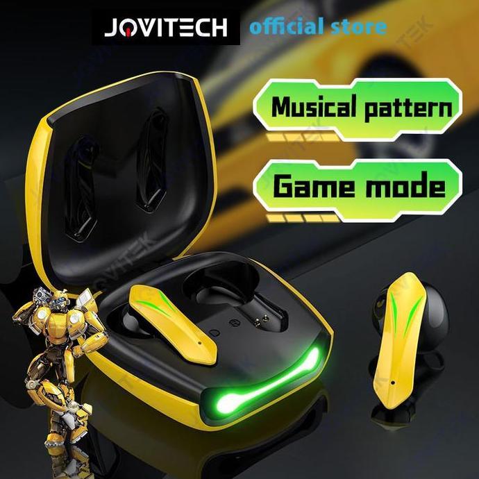 CODJovitech Wireless Headset Bluetooth 5.2 Earbuds HiFi Stereo Handsfree bumblebees R05 TWS Earphone