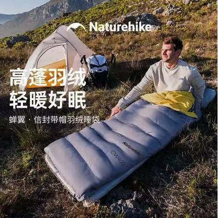 Terlaris Sleeping Bag Duck Down Cw 1000 Naturehike Nh22Yd002