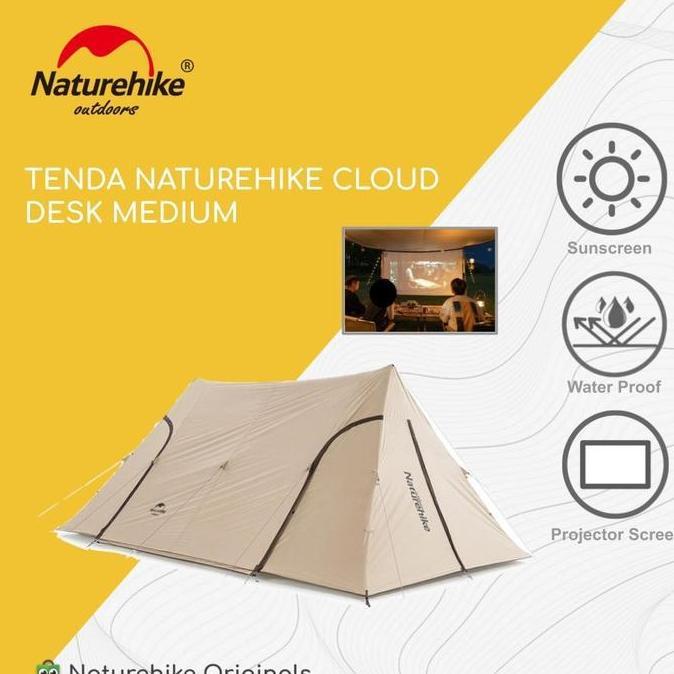 Terlaris Tenda Cloud Desk Naturehike Nh20Tm008 Flysheet Glamping Camping