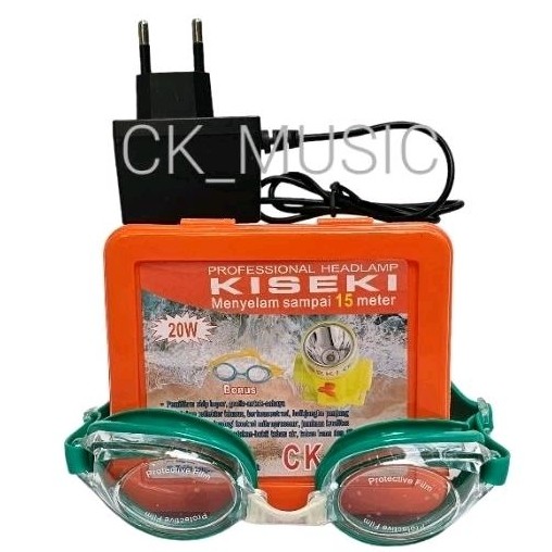 Senter Head Kiseki Ck X1 20Watt ,Senter Kepala Kiseki X1 ,Senter 20Watt ,Kiseki ,Senter Kiseki Origi