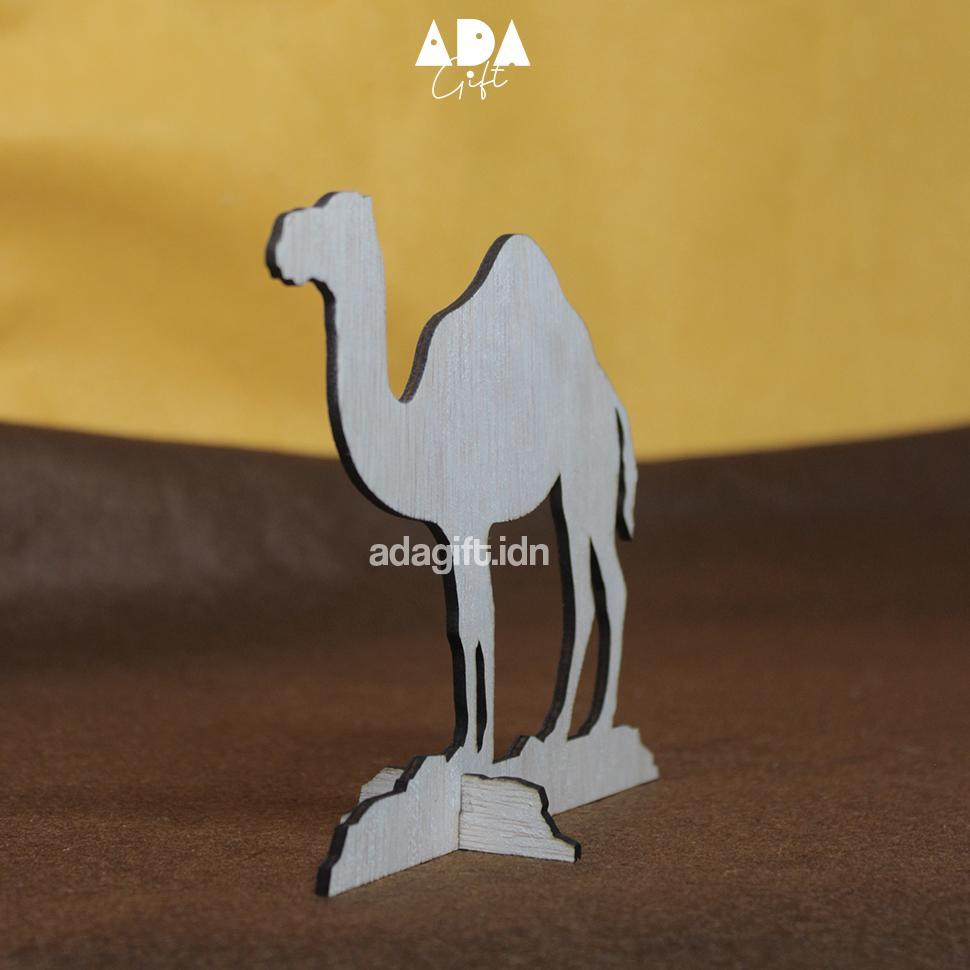 Sale Unta Kayu Dekorasi Meja | Hiasan Idul Adha | Properti Foto Unta | Ramadhan