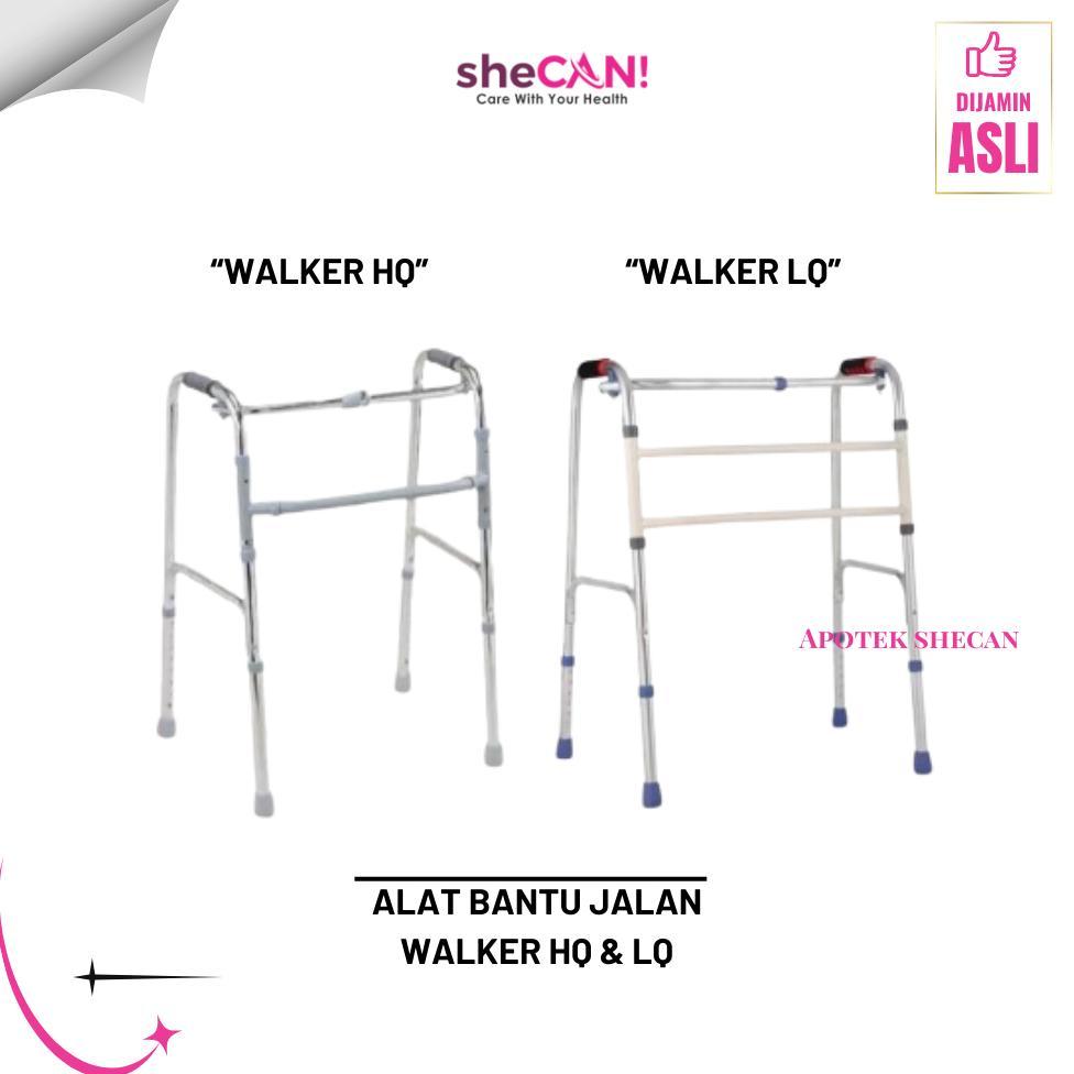 Walker Alat Bantu Jalan Lansia Juara Lipat Besi