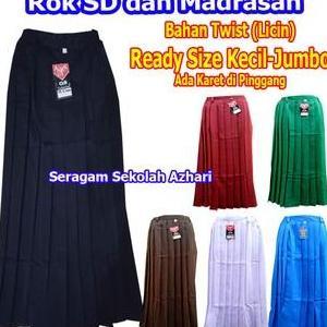 TERKINI ROK SEKOLAH SD WARNA HITAM REMPEL JUMBO-ROK SD HITAM REMPEL-ROK SEKOLAH SD HITAM PANJANG MOD
