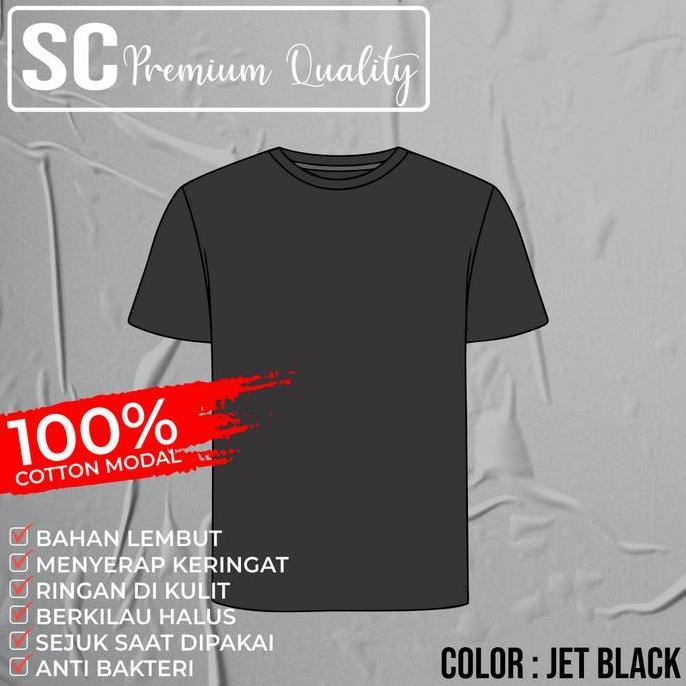 TERBARU ! Kaos Polos COTTON MODAL 30S TERBARU !