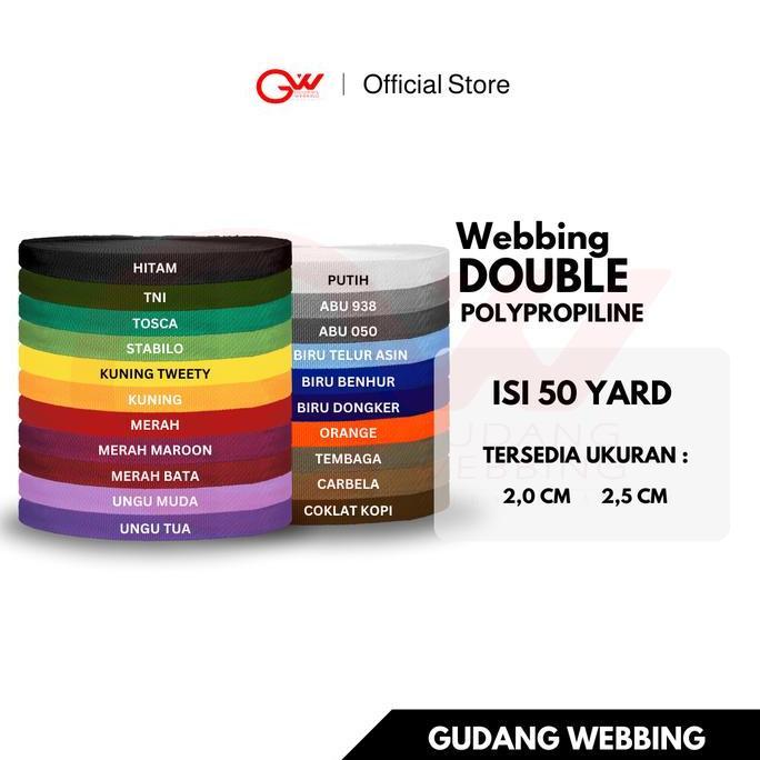 TALI WEBBING DOUBLE (TALI WEBBING TUBULAR)