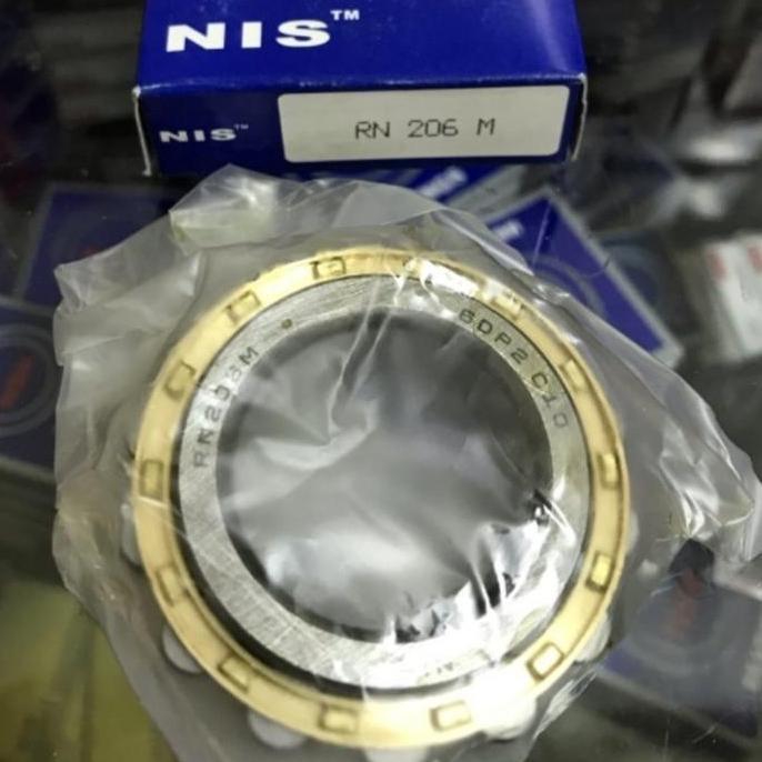 Cylindrical Bearing Rn 206 M - 502206 Nis
