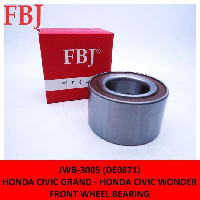 Bearing Roda Depan Honda Civic Grand Wonder Laher Roda Depan Fbj