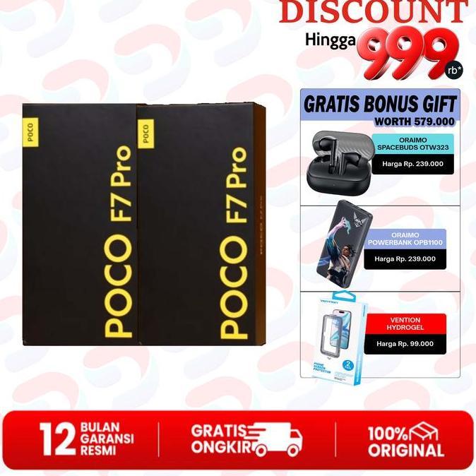 Dillatoko81 - POCO F7 Pro 12G/512 GB Snapdragon 8 Gen 3 Garansi Resmi Xiaomi Indonesia